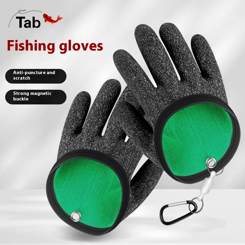 Stab-resistant Waterproof Fishing Gloves