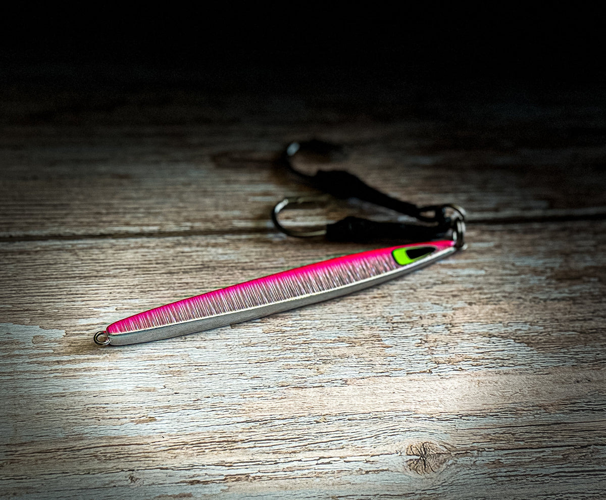 Slim Jig Vertical Jigs: Fast-Sinking Jigging Lures, 40 to 220 g