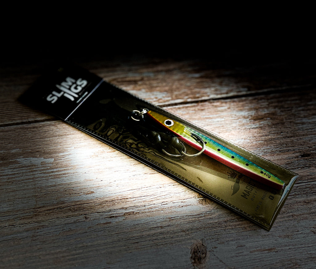 Slim Jig Vertical Jigs: Fast-Sinking Jigging Lures, 40 to 220 g