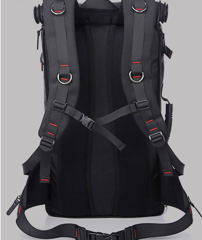 Men's Large Capacity Oxford Hiking Backpack – Multifunctional Outdoor Bag