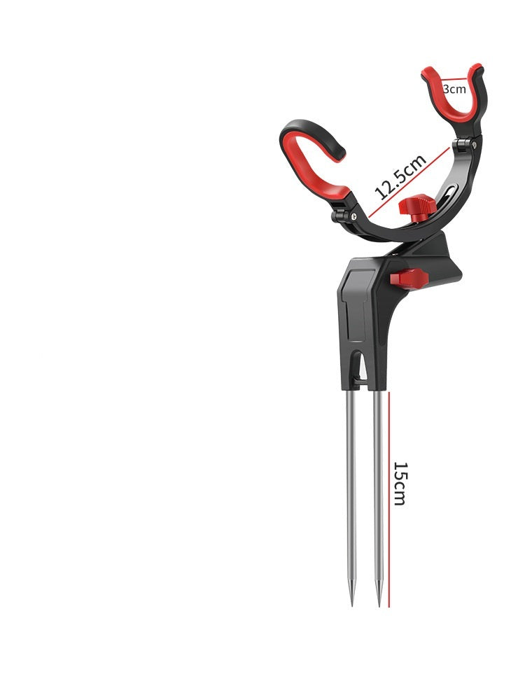 360° Adjustable Foldable Fishing Rod Holder - Universal Fit