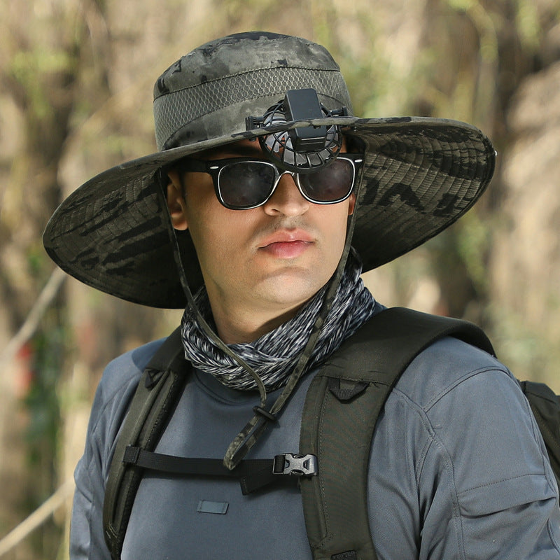 Men's Outdoor Sun Hat Hiking Fishing Climbing