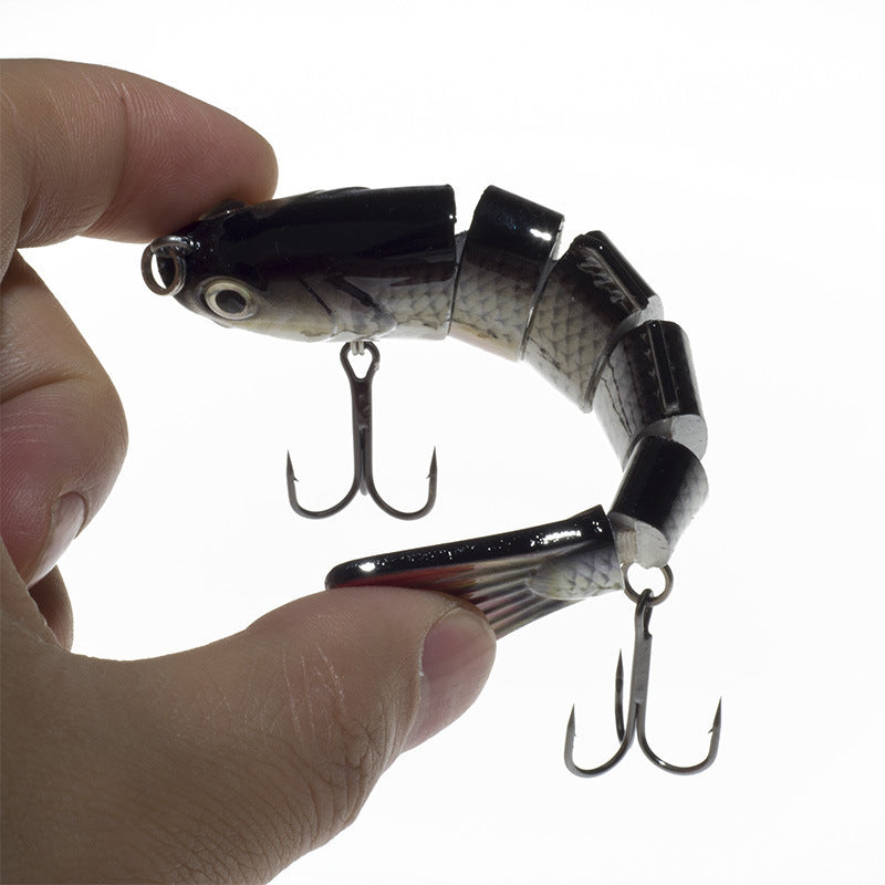 6-Segment Hard Fishing Lure – 10cm, 17g Shallow Water Bait