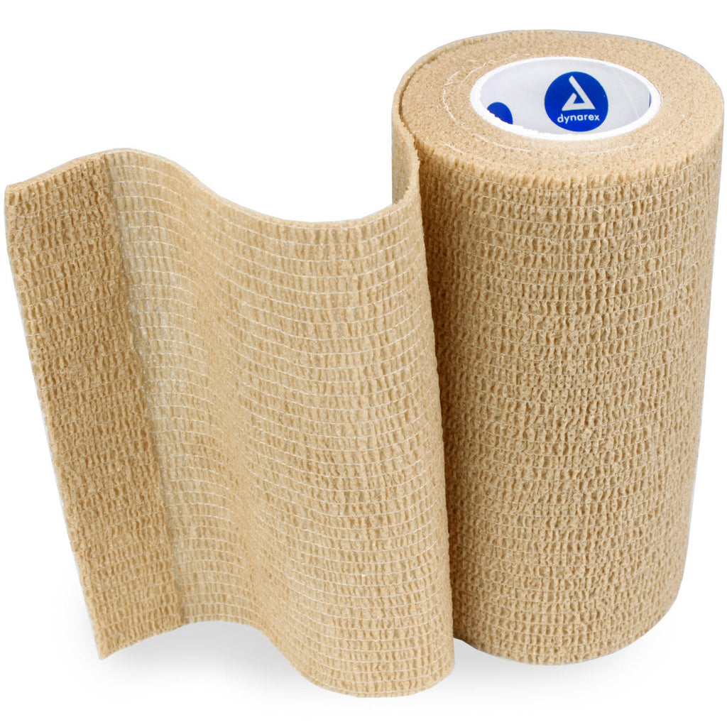 Sensi Wrap, Self-Adherent - Latex Free, 4" x 5 yds Tan, 1 each