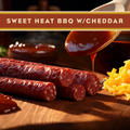 Wisconsin Beef Stick  Sweet Heat BBQ/w Cheddar