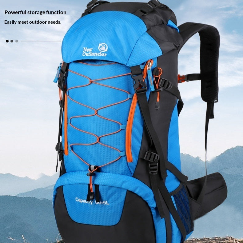 Large-capacity Waterproof Hiking And Travel Backpack