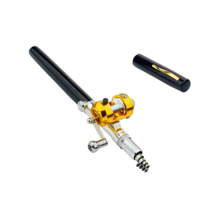 1m Mini Portable Pen Fishing Rod