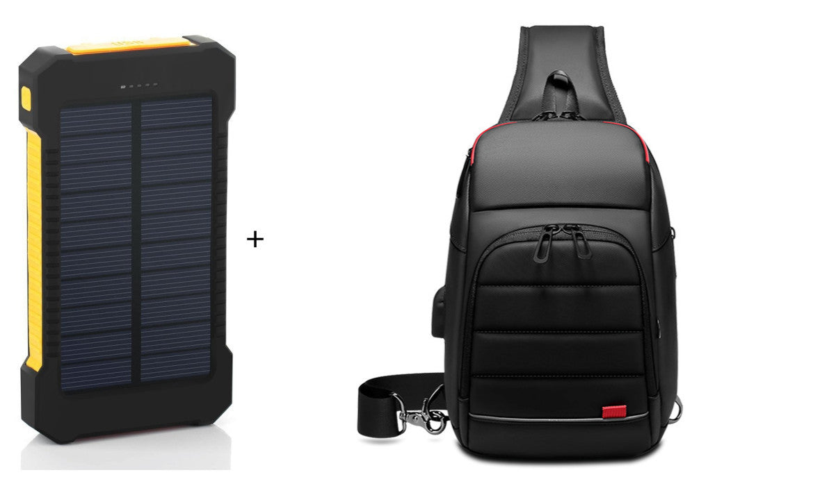 Ultra-Thin Solar Phone Charger Camping Light