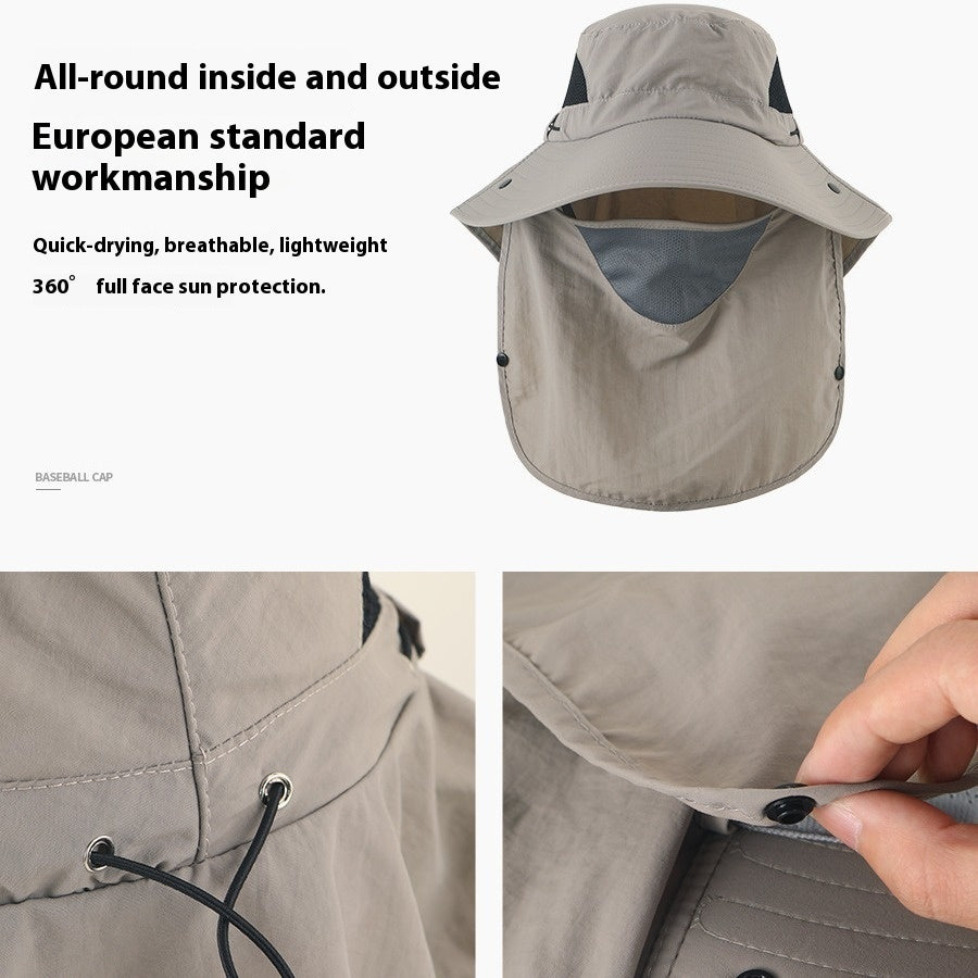Outdoor Fishing UV Protection Bucket Hat
