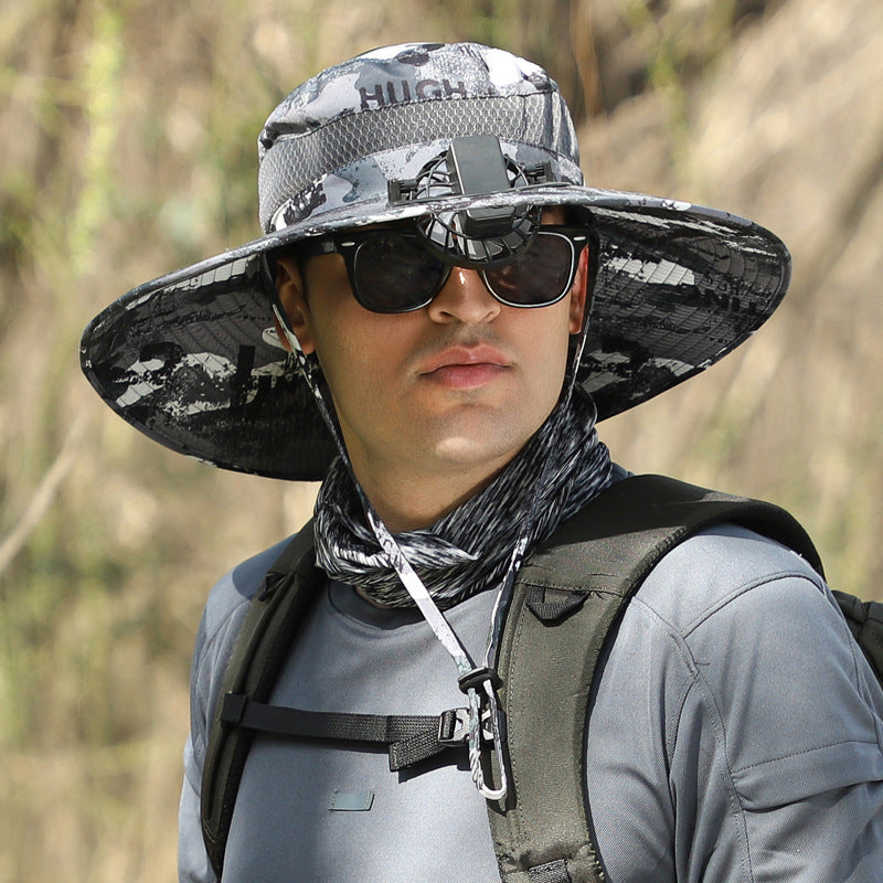 Men's Outdoor Sun Hat Hiking Fishing Climbing