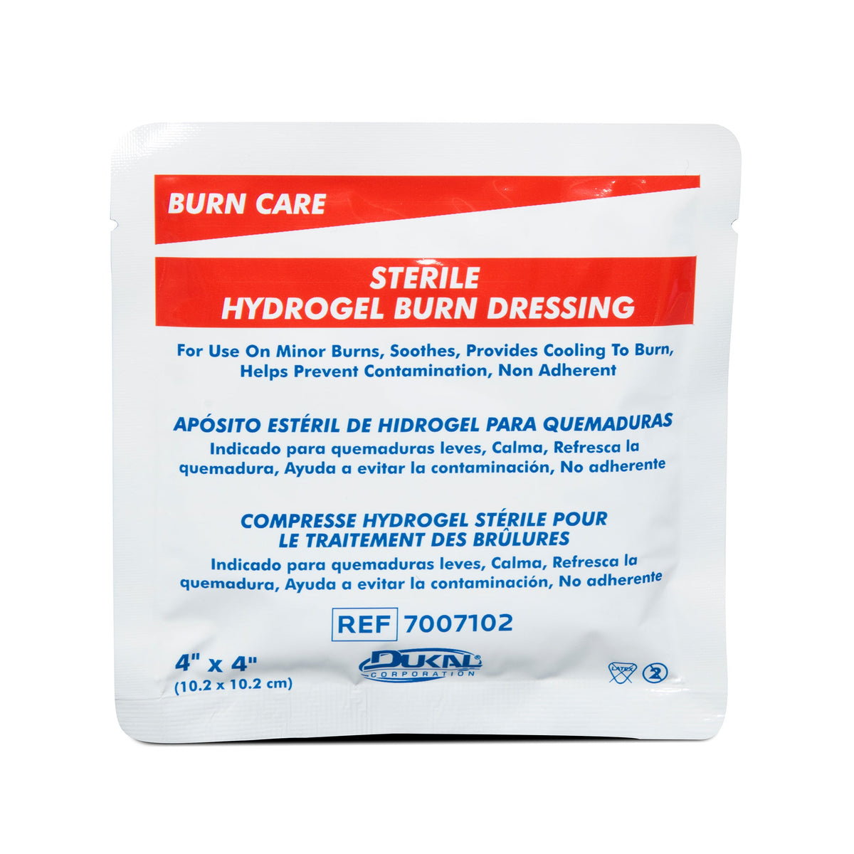 Sterile Burn Dressing 4" x 4", Dukal, 7007102