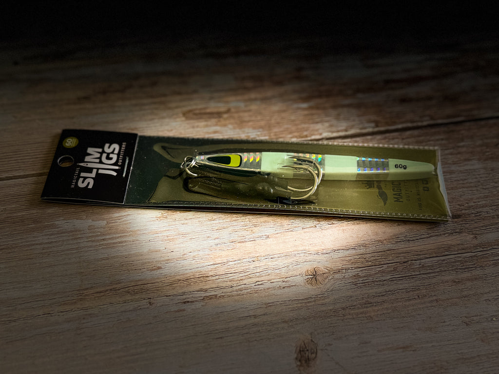 Slim Jig Vertical Jigs: Fast-Sinking Jigging Lures, 40 to 220 g