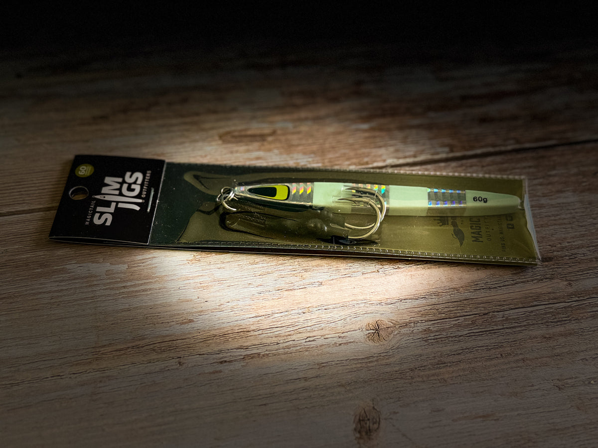 Slim Jig Vertical Jigs: Fast-Sinking Jigging Lures, 40 to 220 g
