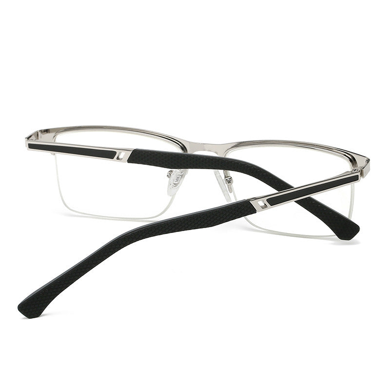 New Anti-blue Light Half Frame Fishing Line Fashion Reading Glasses