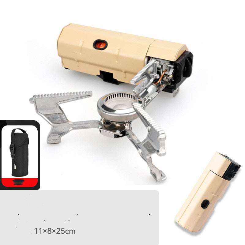 Portable Camping Gas Stove Folding Grill Cooker