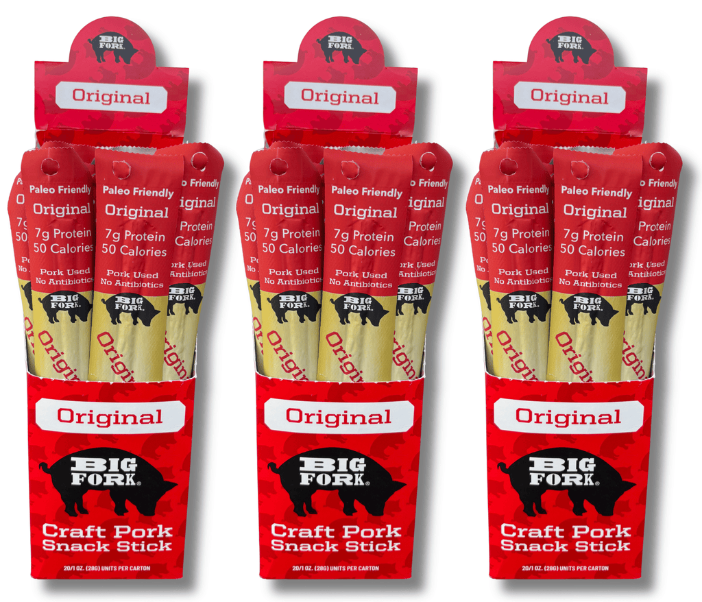 Craft Pork Snack Stick Collection (60 Sticks Total)
