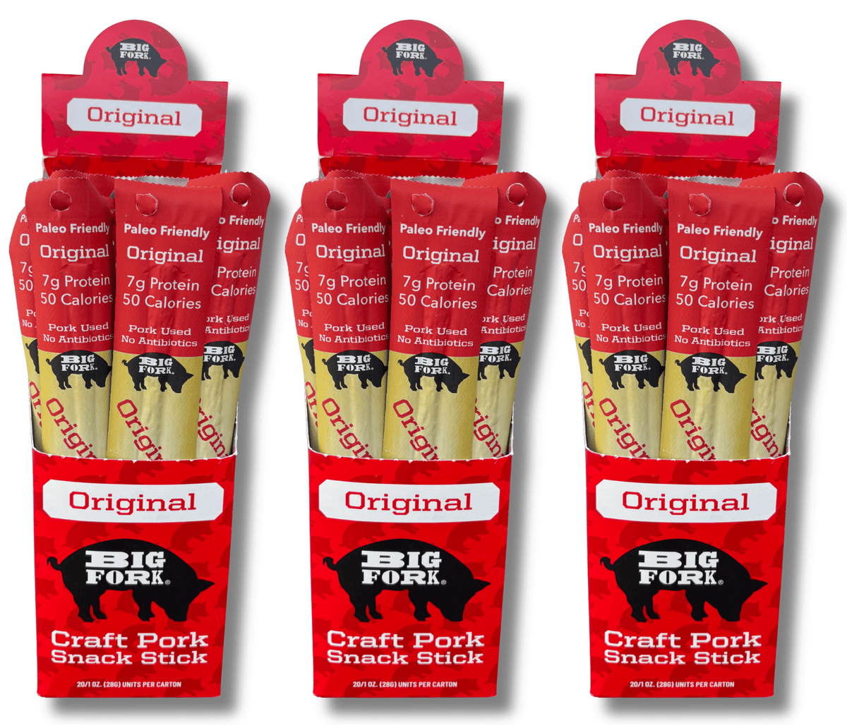 Craft Pork Snack Stick Collection (60 Sticks Total)
