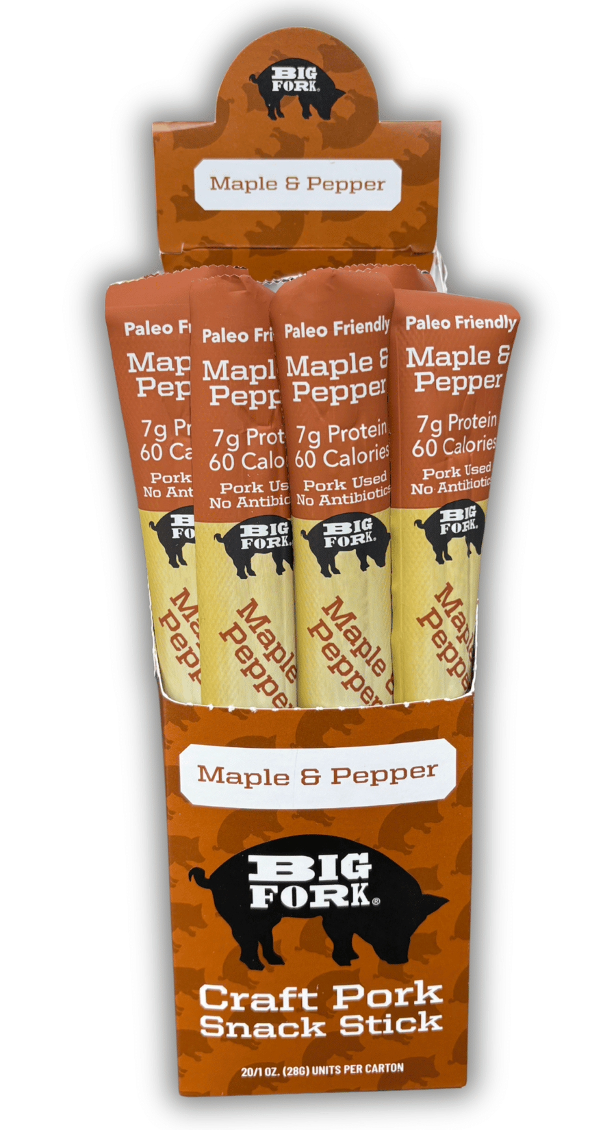 Craft Pork Snack Sticks - One Case (20 sticks)