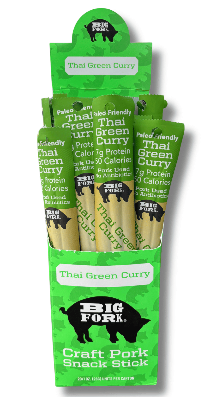 Craft Pork Snack Sticks - One Case (20 sticks)