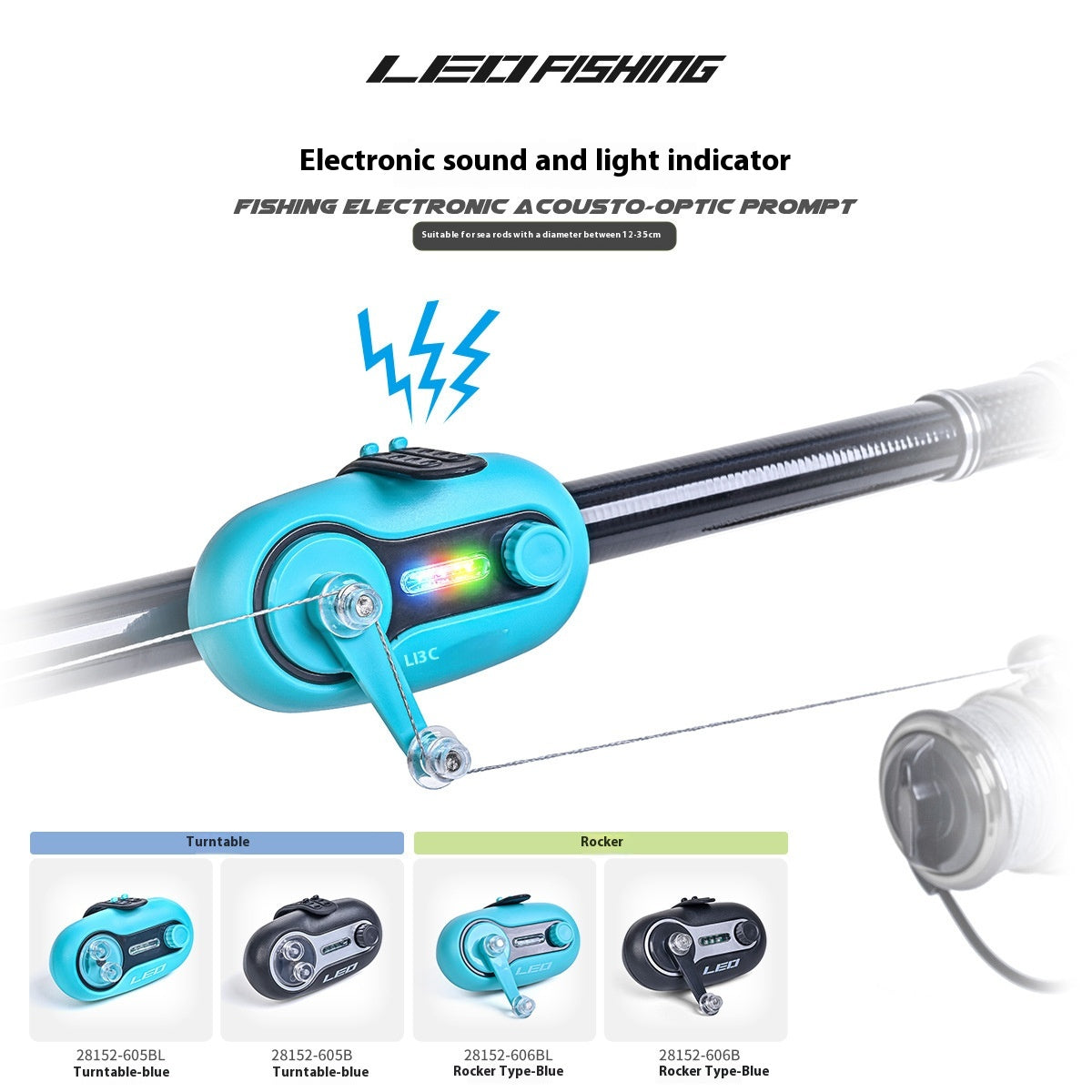 High Sensitivity Intelligent Automatic Night Fishing Signal Induction Lamp Fishing Telescopic Fishing Rod Alarm