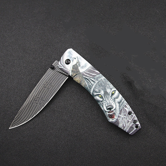 High Hardness Folding Outdoor Survival Knife