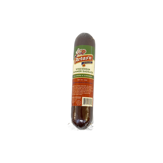 Jalapeño Cheddar Summer Sausage 12oz