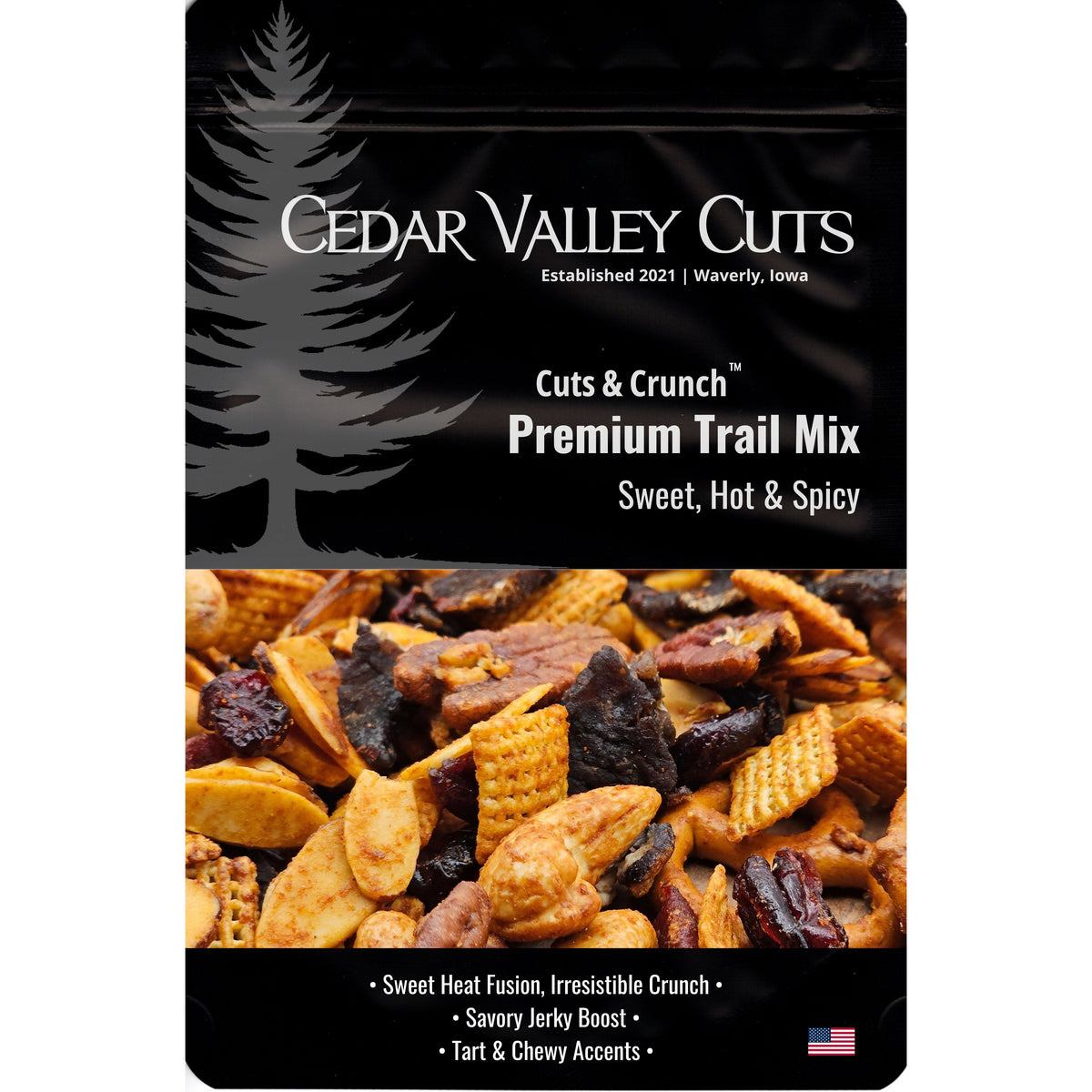 Cuts & Crunch™: Sweet Hot & Spicy Premium Trail Mix
