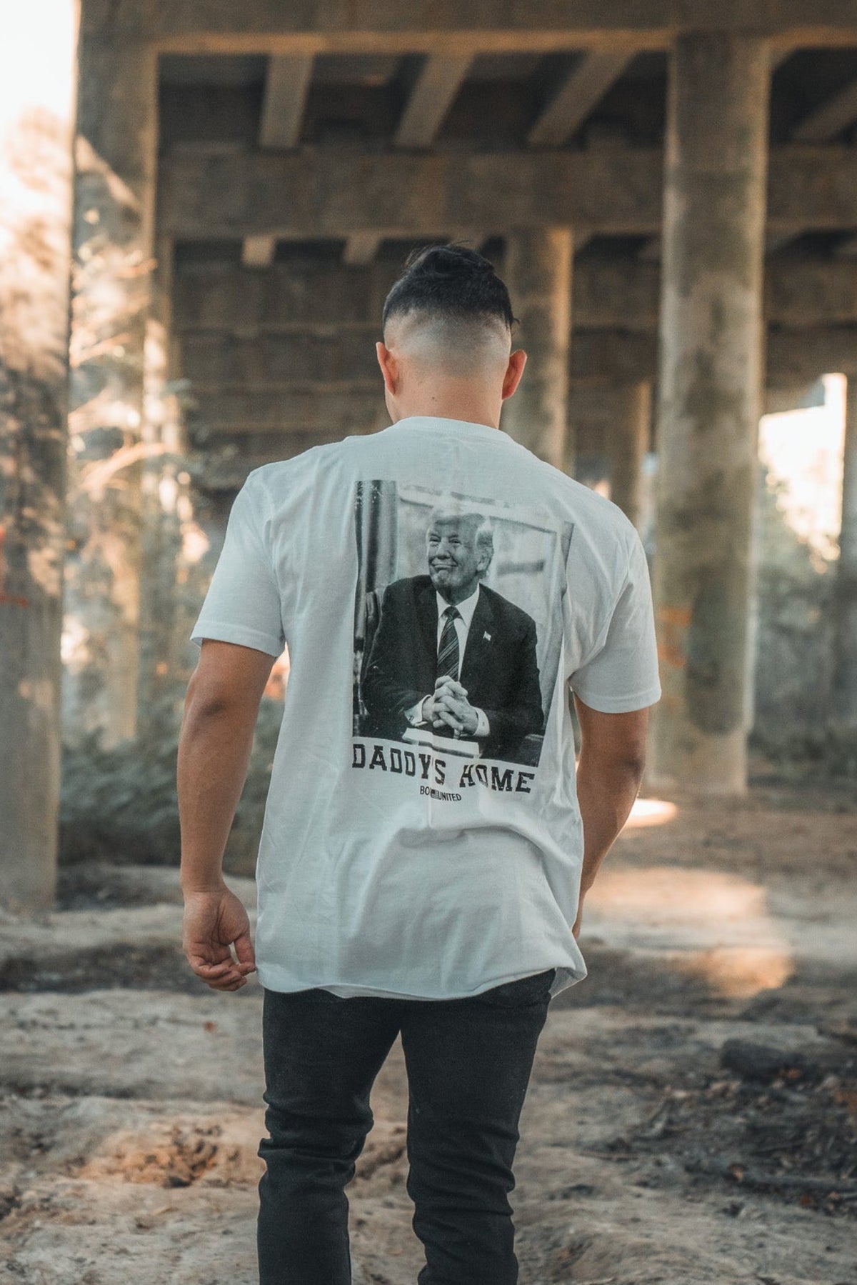 Daddy's Home Tee - #47 - White