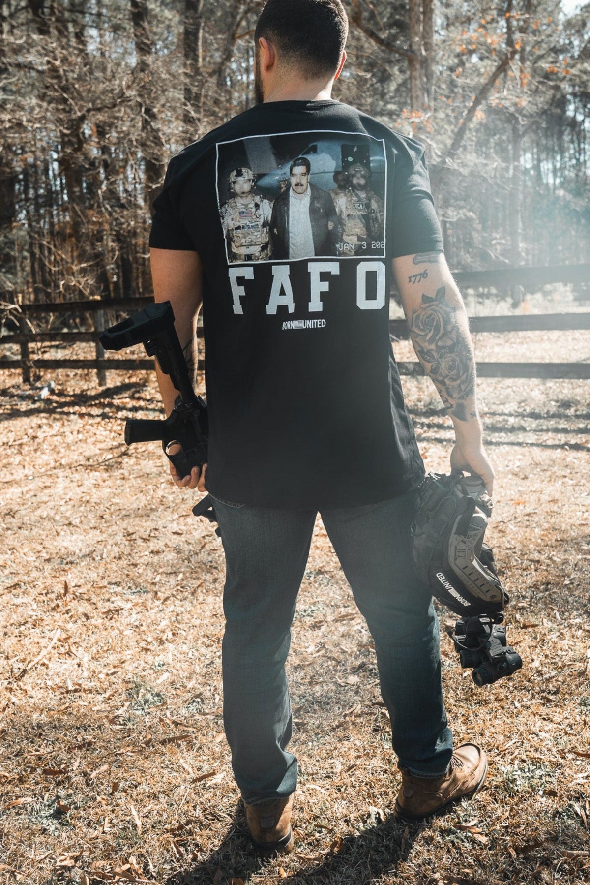 FAFO Tee - Maduro