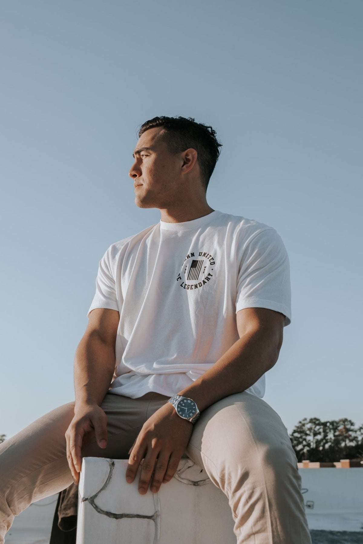 I'm Back Tee - #47 - White