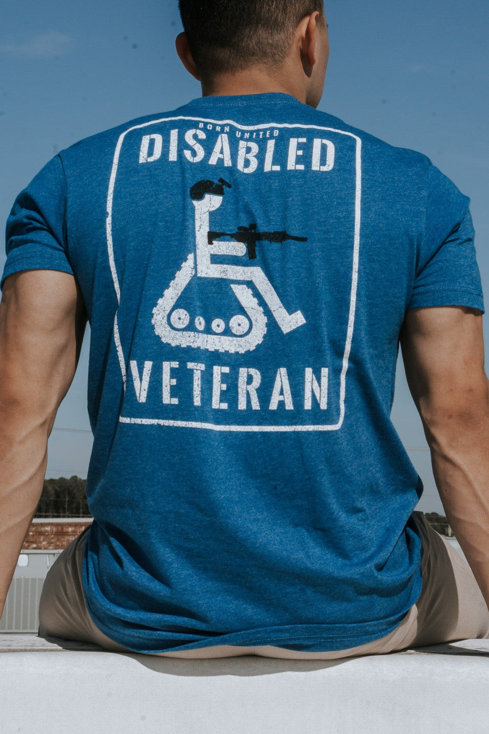 Disabled Vet Tee - Blue