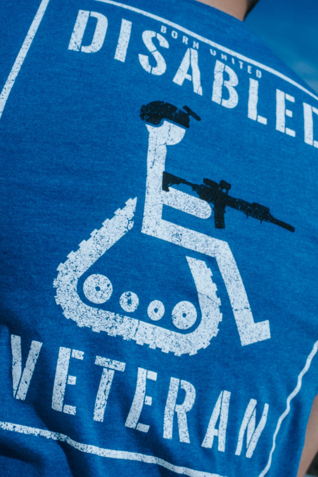 Disabled Vet Tee - Blue