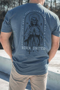 Saints And Sinners Tee - Blue