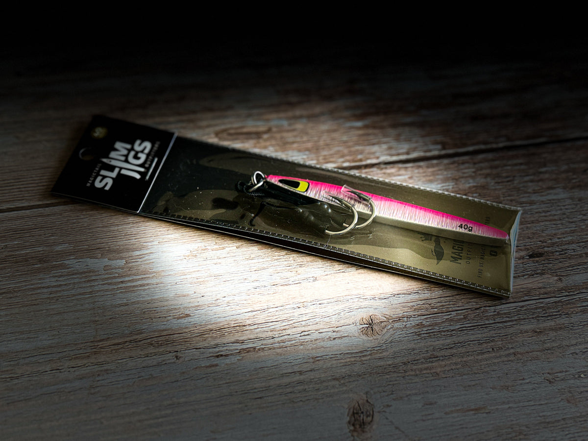 Slim Jig Vertical Jigs: Fast-Sinking Jigging Lures, 40 to 220 g