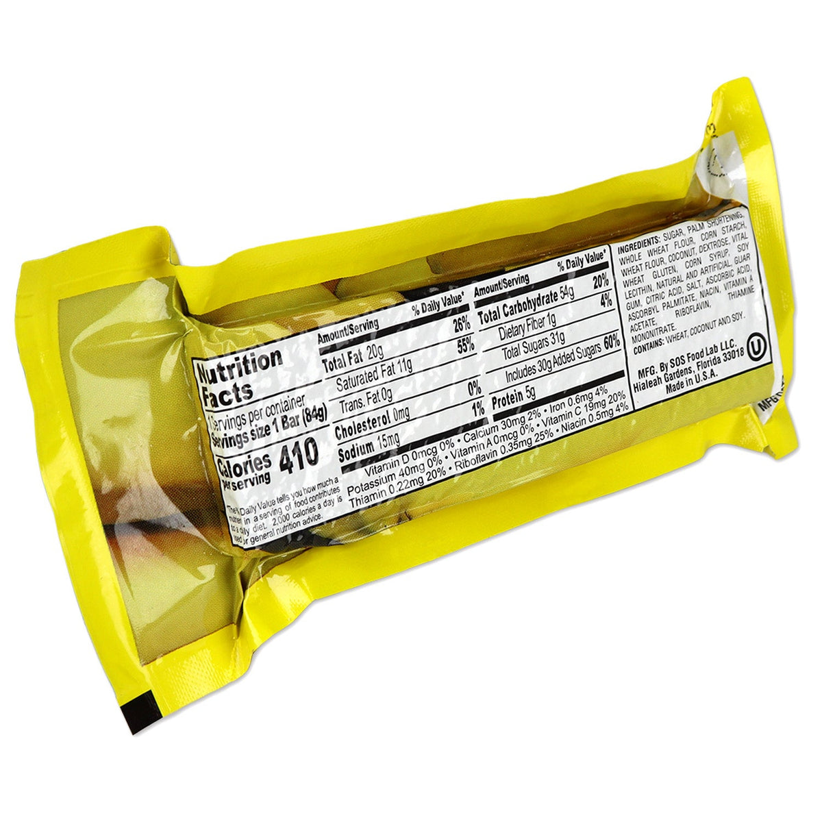 Millennium Energy Bar Banana 400 Calories