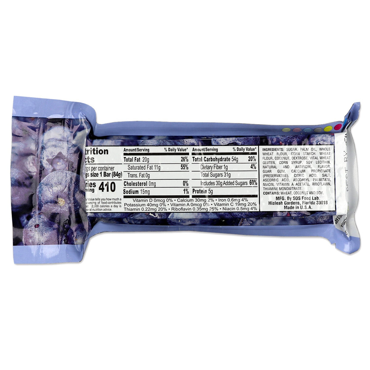 Millennium Energy Bar (Blueberry)