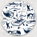 Car Coaster Set - Fishing
