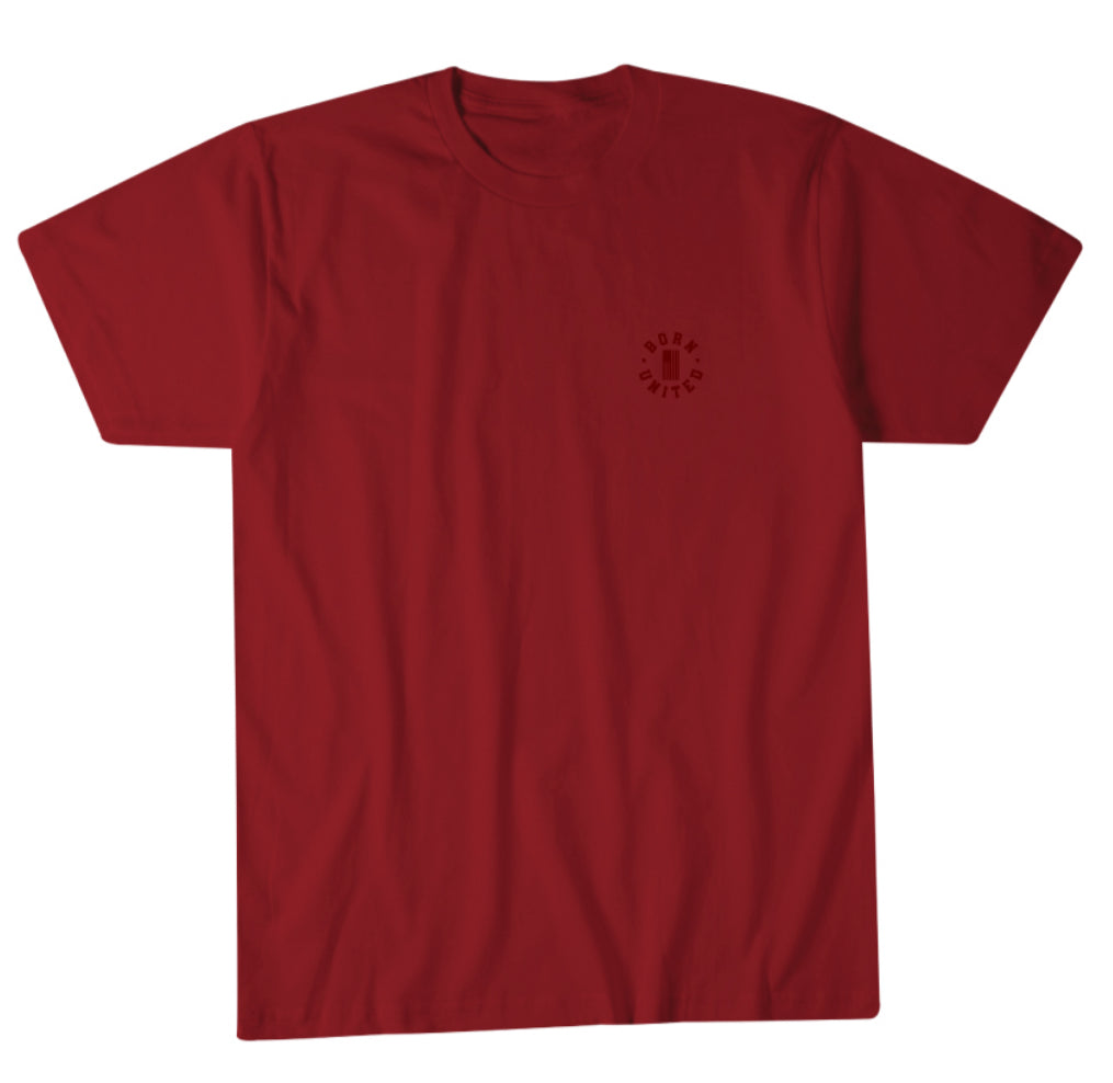 BU Basic Tee - Blood Red