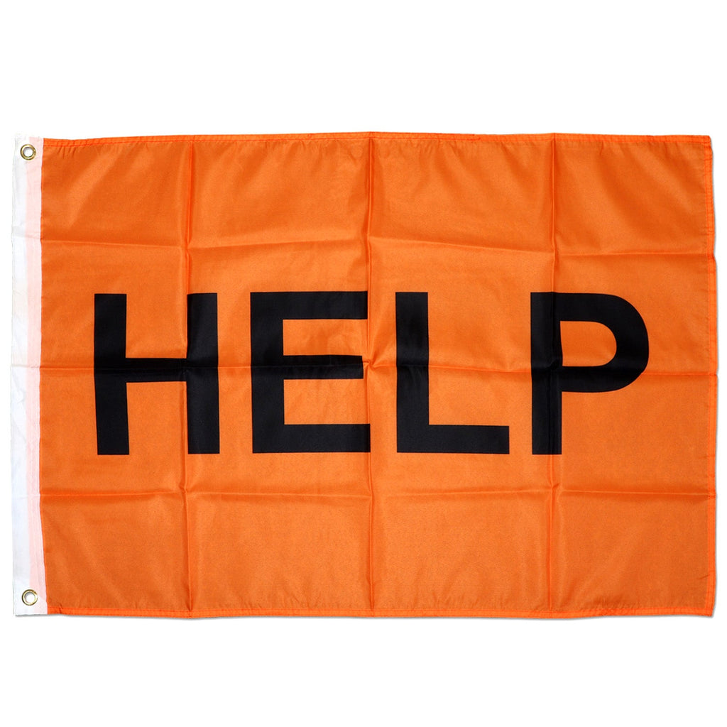 Emergency Help Flag | High Visibility Distress Signal Flag