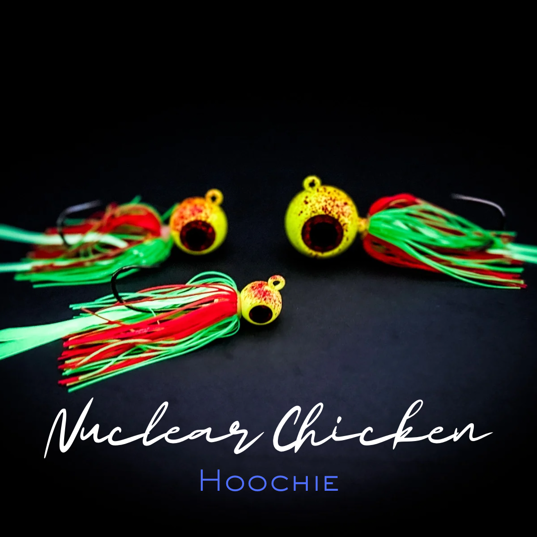 Squid Hoochie Jig: Round Head Fluke and Sea Bass Jigs