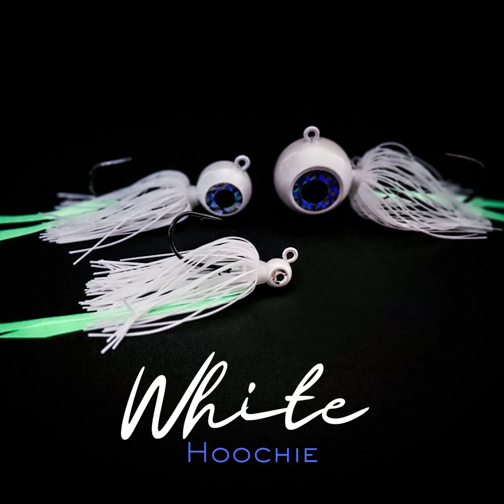 Squid Hoochie Jig: Round Head Fluke and Sea Bass Jigs
