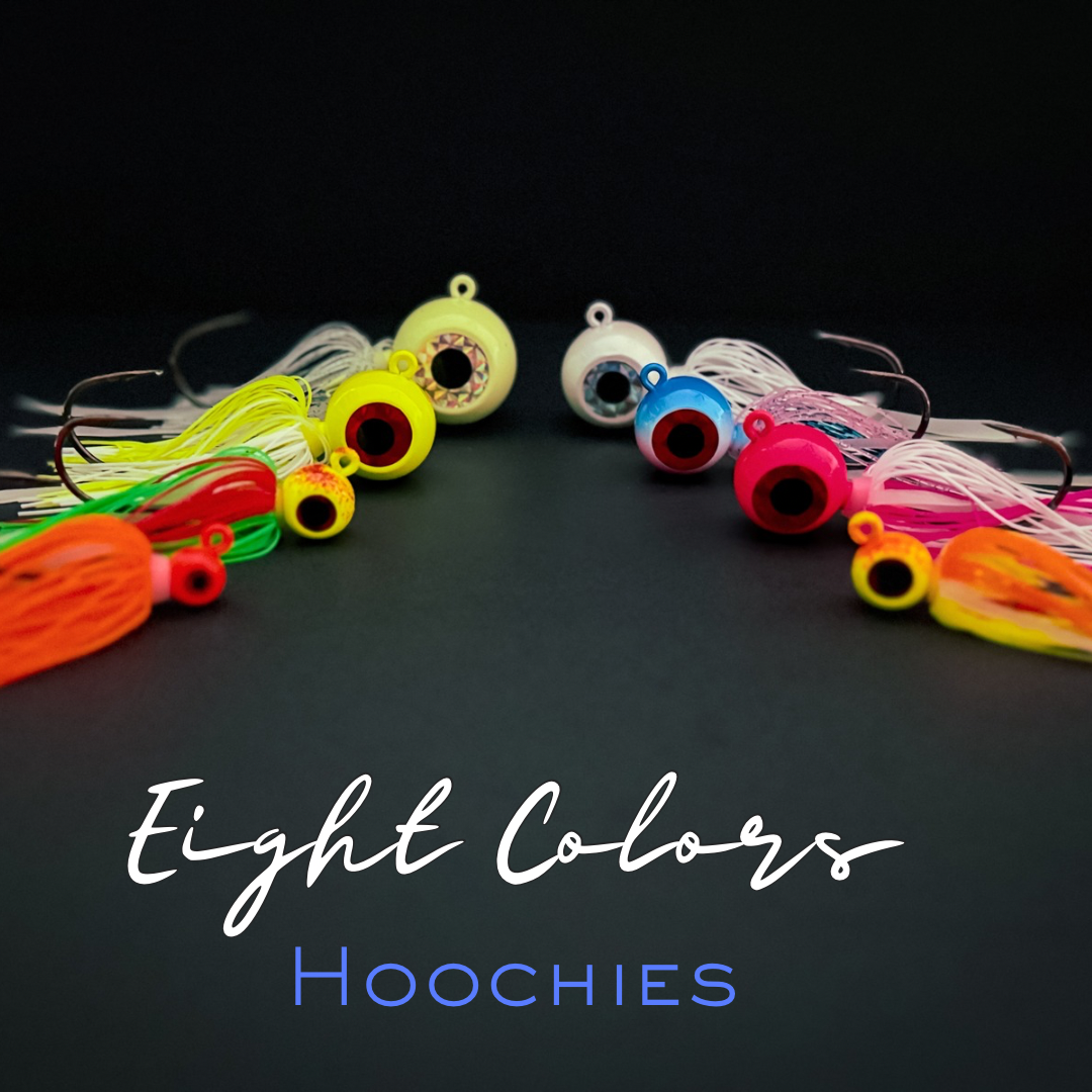 Squid Hoochie Jig: Round Head Fluke and Sea Bass Jigs