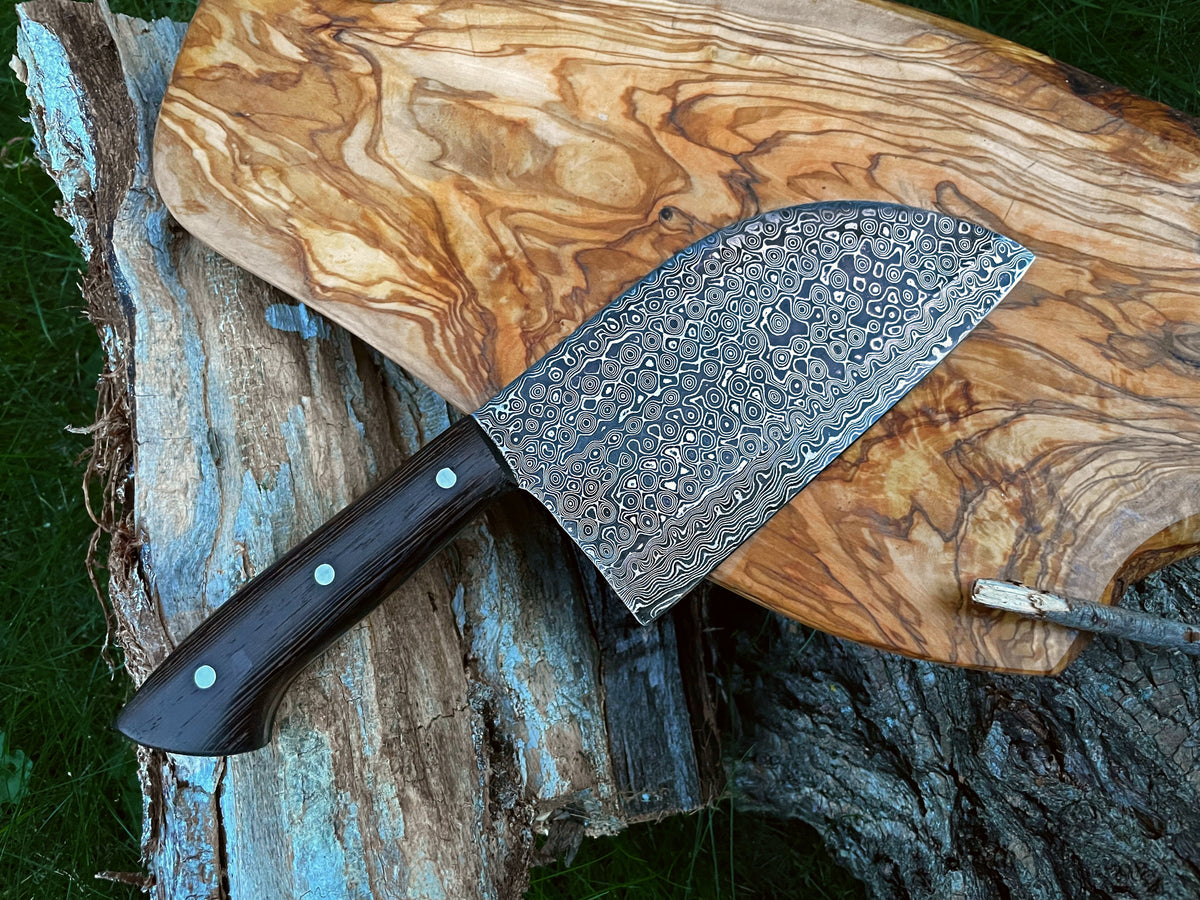 Damascus Steel Sheeptoe Cleaver TK-011
