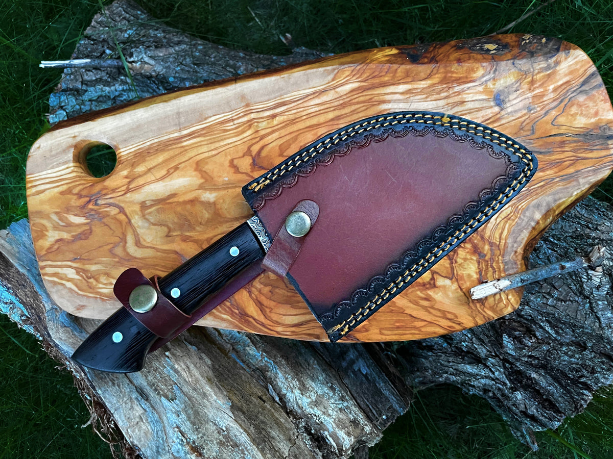 Damascus Steel Sheeptoe Cleaver TK-011