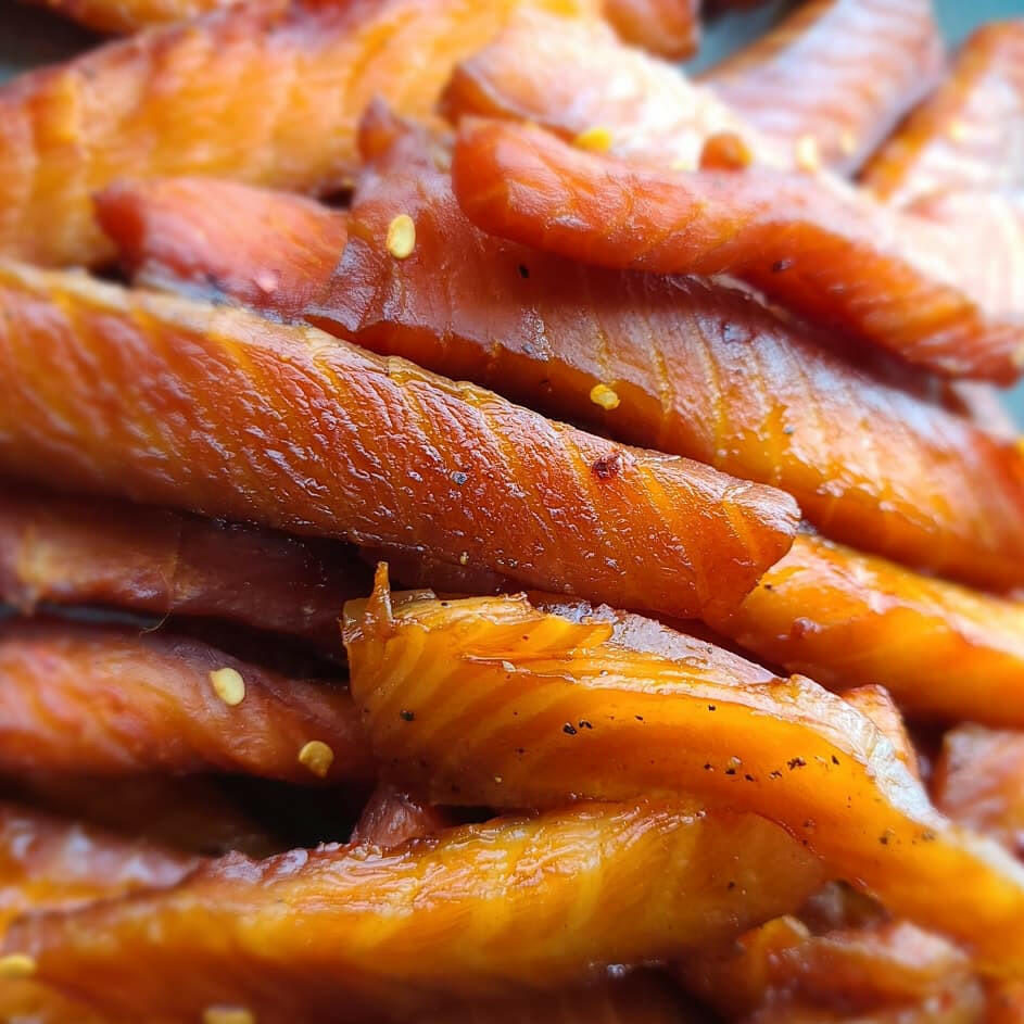 Spicy Salmon Premium Fish Jerky