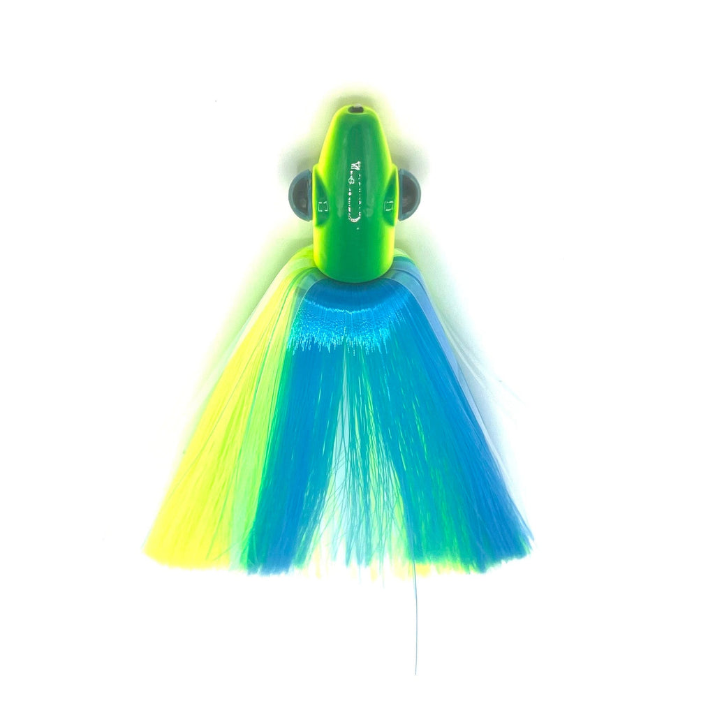 HooMagic Tuna Trolling Lures: Unrigged Bullet Heads, 1 to 6 oz