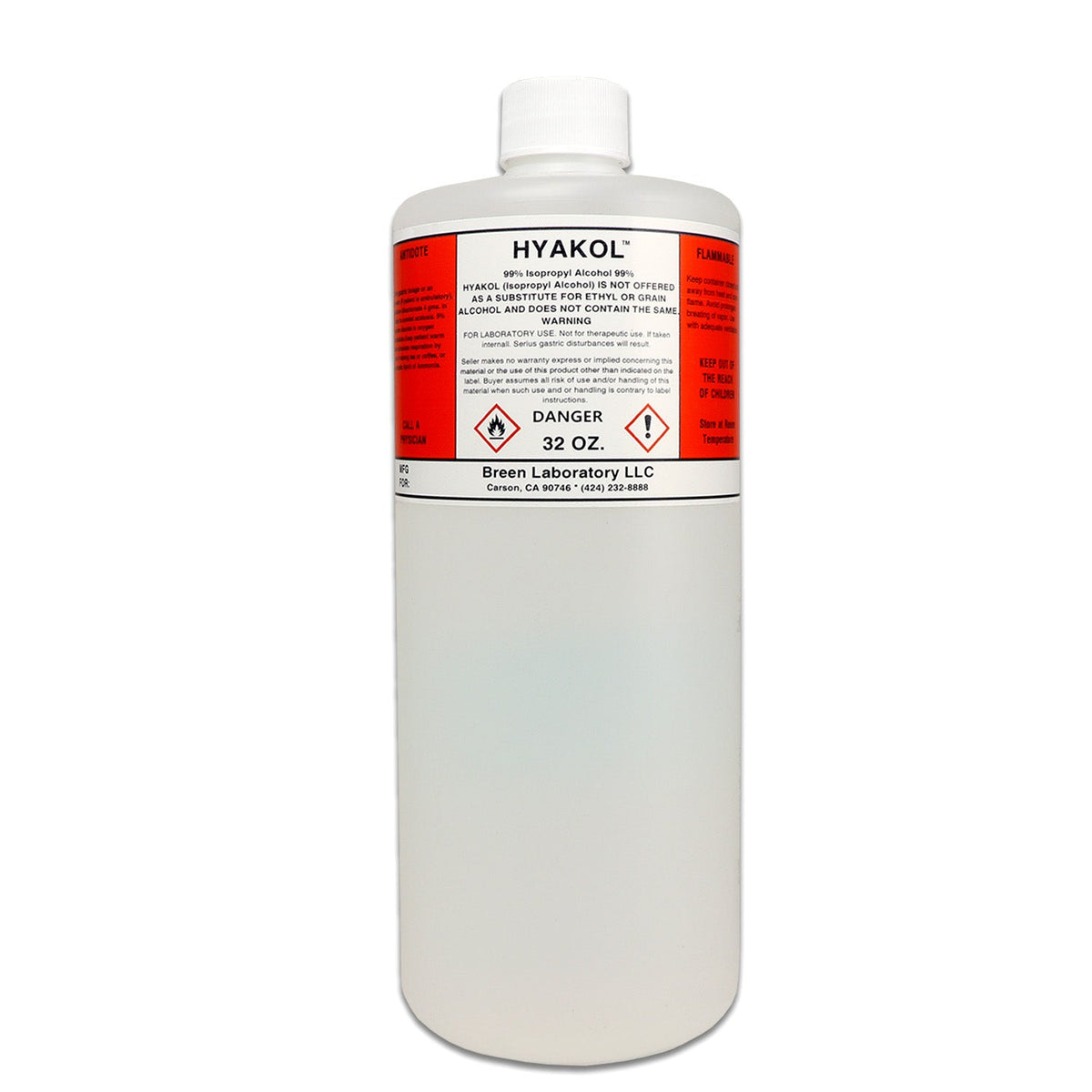 Isopropyl Alcohol, 99%, 32 oz. - 1 Each