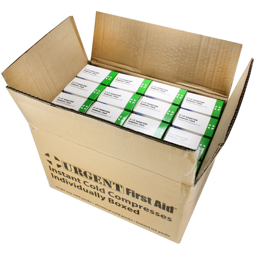6" x 9" Instant Cold Compress, Boxed - 32 per case
