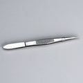 Deluxe Tweezers, 4-1/2" Stainless Steel, Pointed Edge, 1 each