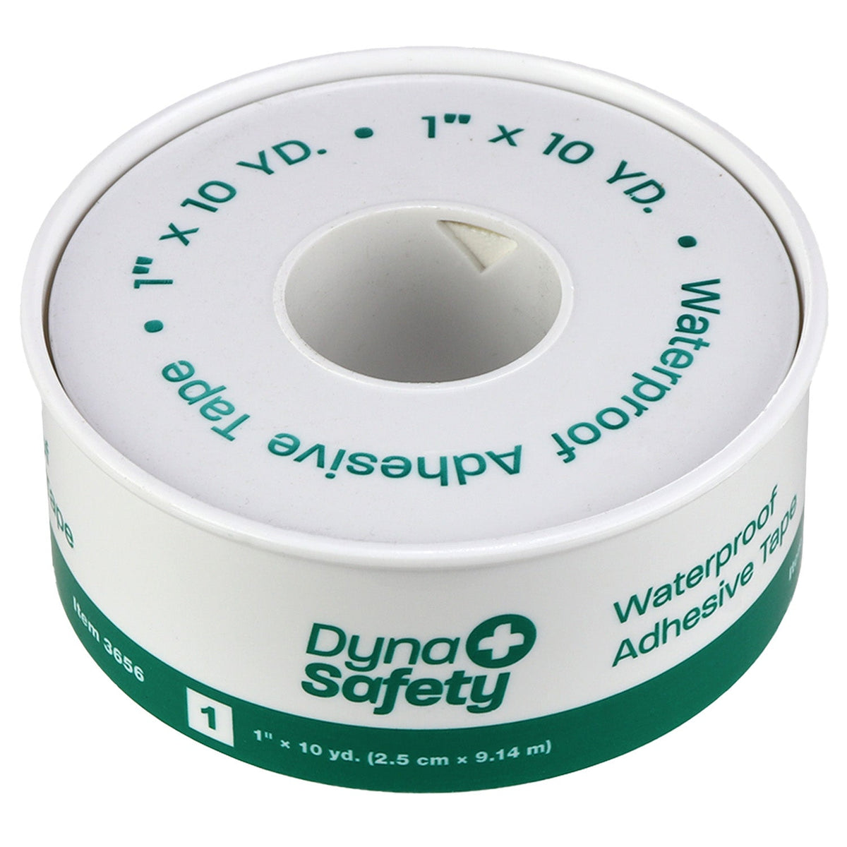 1"x10 yd. Waterproof tape, plastic spool, 1 ea.